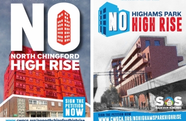 No High-rise & Over-development Poster